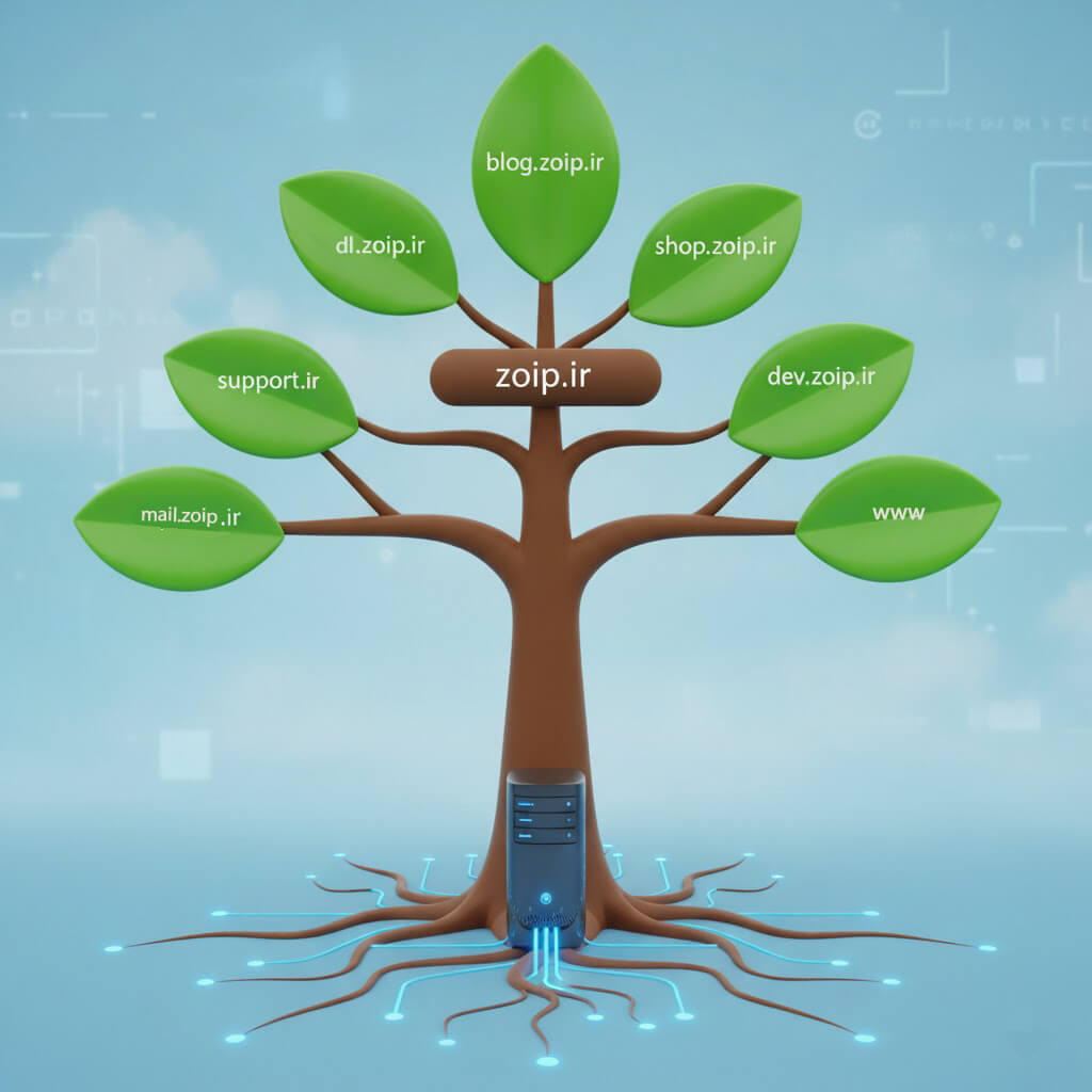 The Domain Tree: Subdomain in cPanle-tree-sub-domain Visualizing Subdomains as Separate Branches