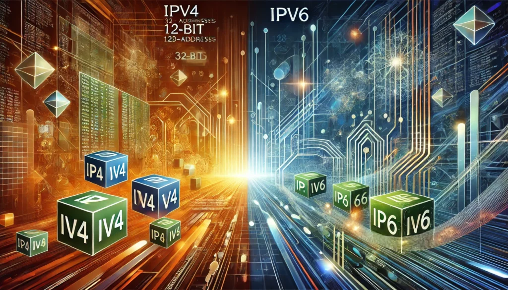 مقایسه سرور مجازی ایران با IPv4 و IPv6: کدامیک بهتر است؟ » زویپ سرور