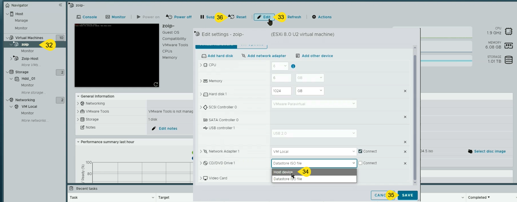 who-to-install-Ubuntu22-on-vmware-esxi-4