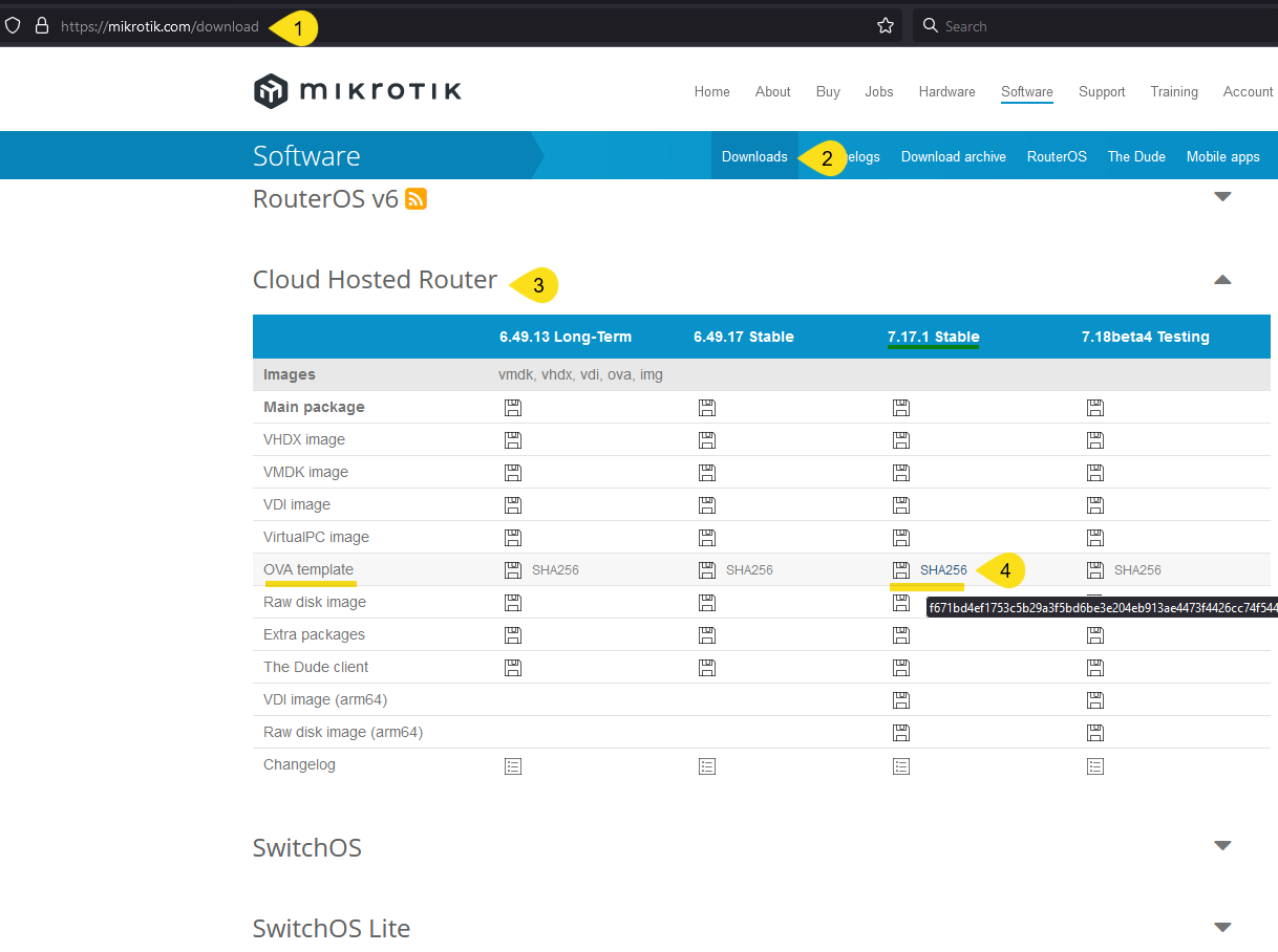 install-Mikrotik-in-VM-ware-Esxi-download-ova