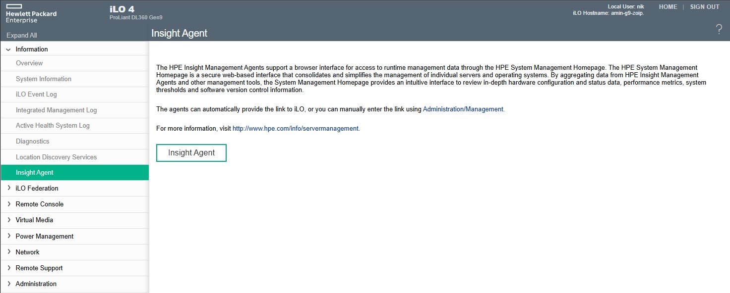 advanced-management-ilo-Insight-Agent