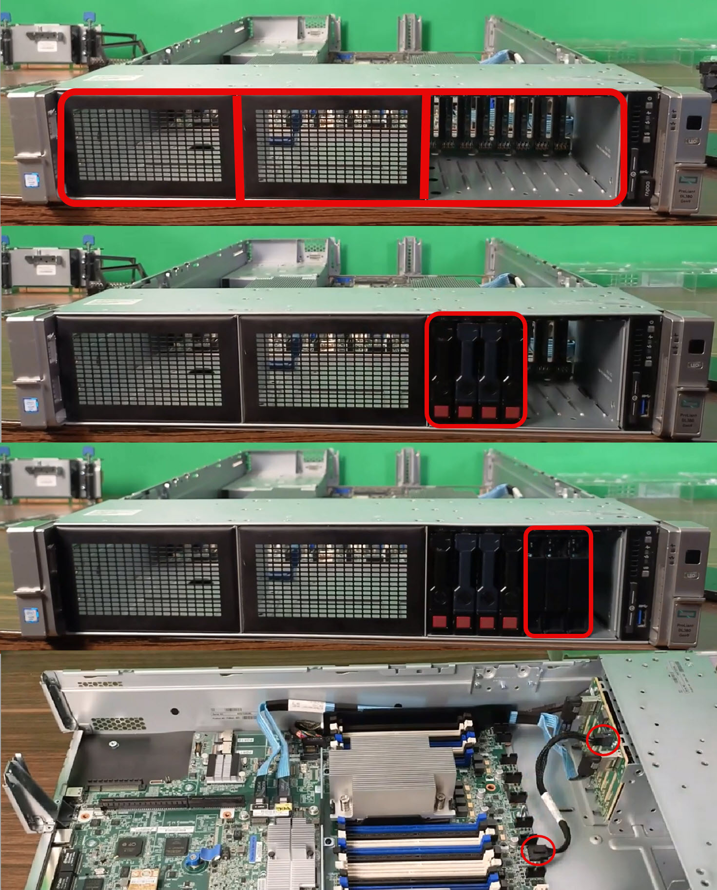 hpe-server-assembly-Bay-Hard-Cady-Blank-cady
