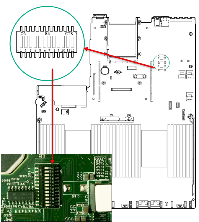 System maintenance switch
