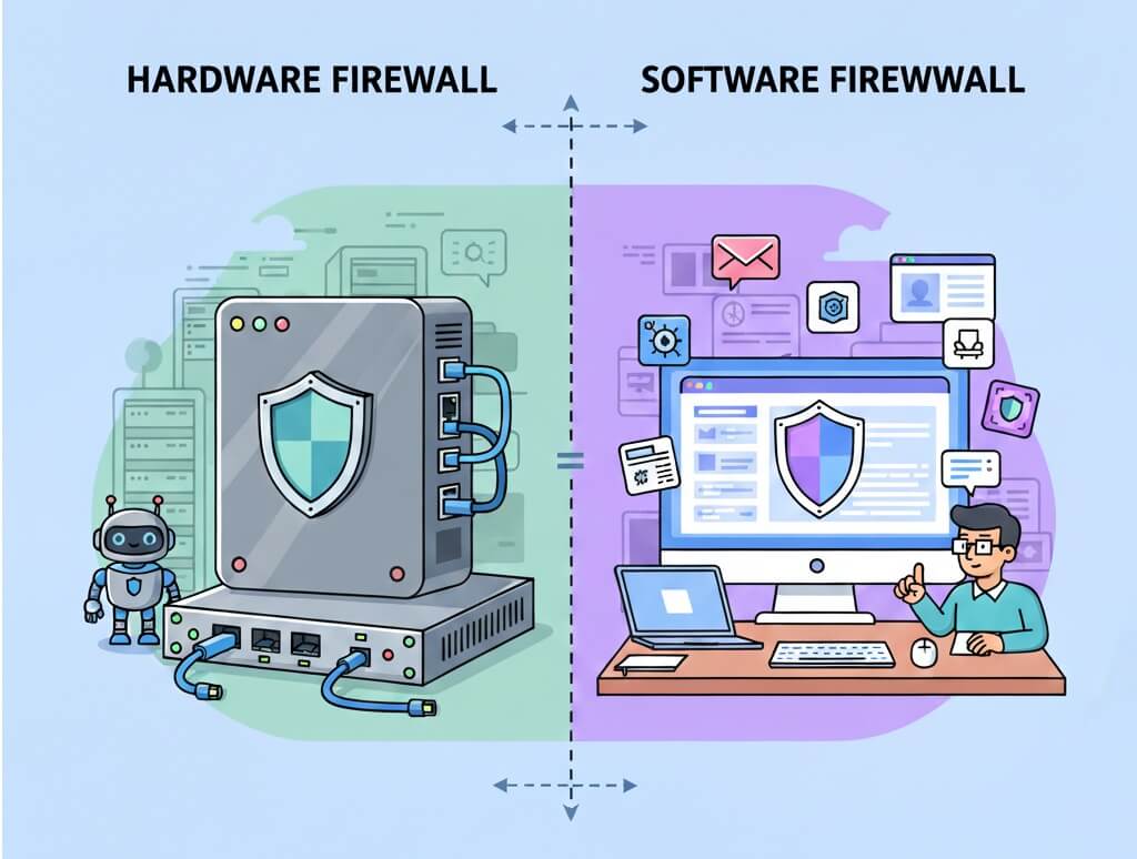 firewall-کلید-امنیت-شبکه-شما-فایروال های سخت افزاری و نرم افزاری