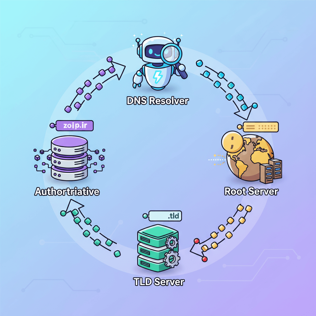 dns-comprehensive-guide-function-Interactive Flucart; the main part of DNS