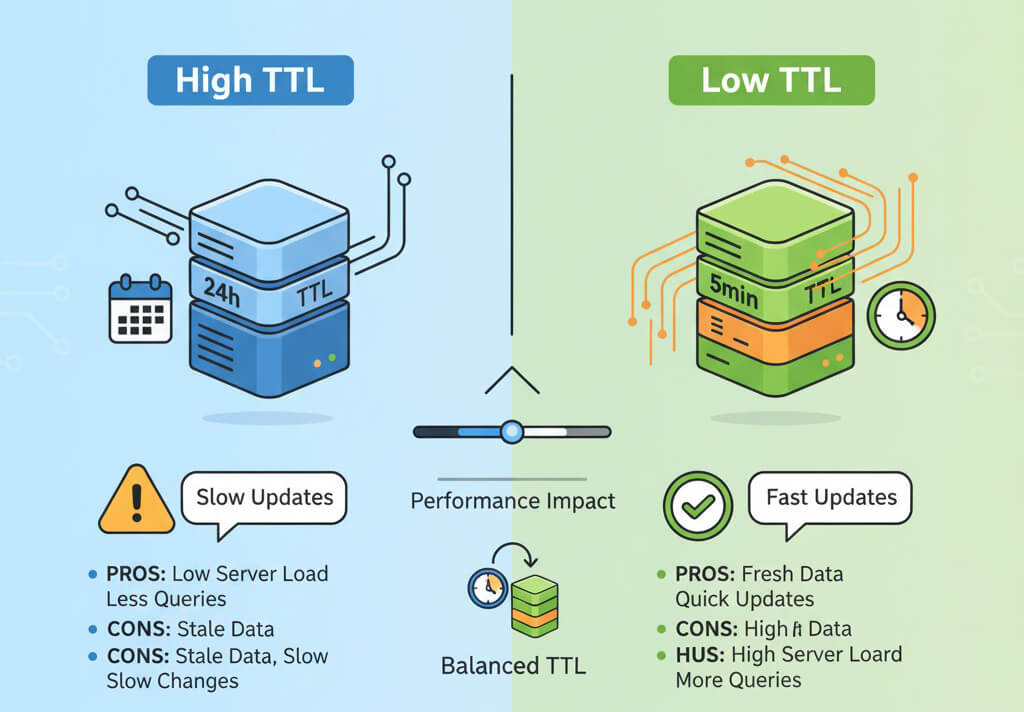 Compare TTL settings