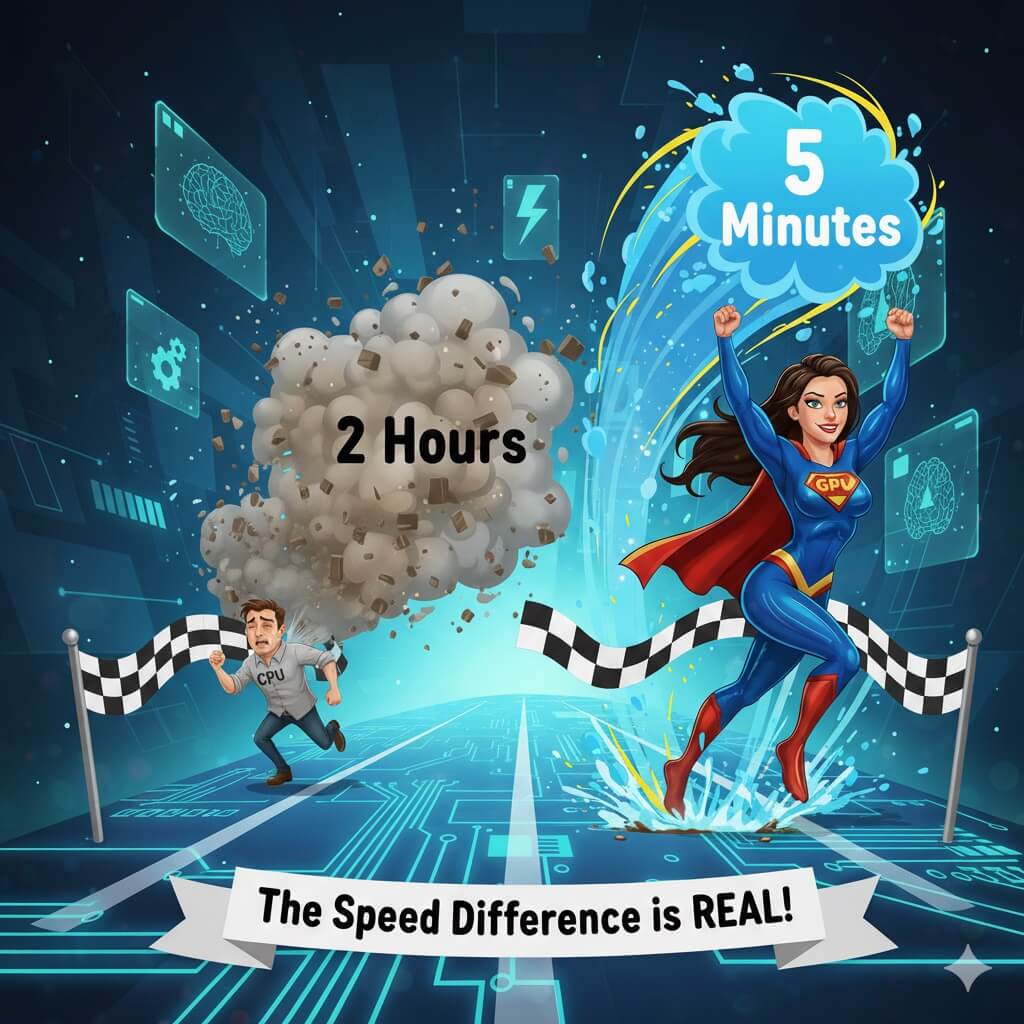 buy-gpu-vps-iran-ai-rendering-cover-The Great Race: CPU vs. GPU Performance Showdown