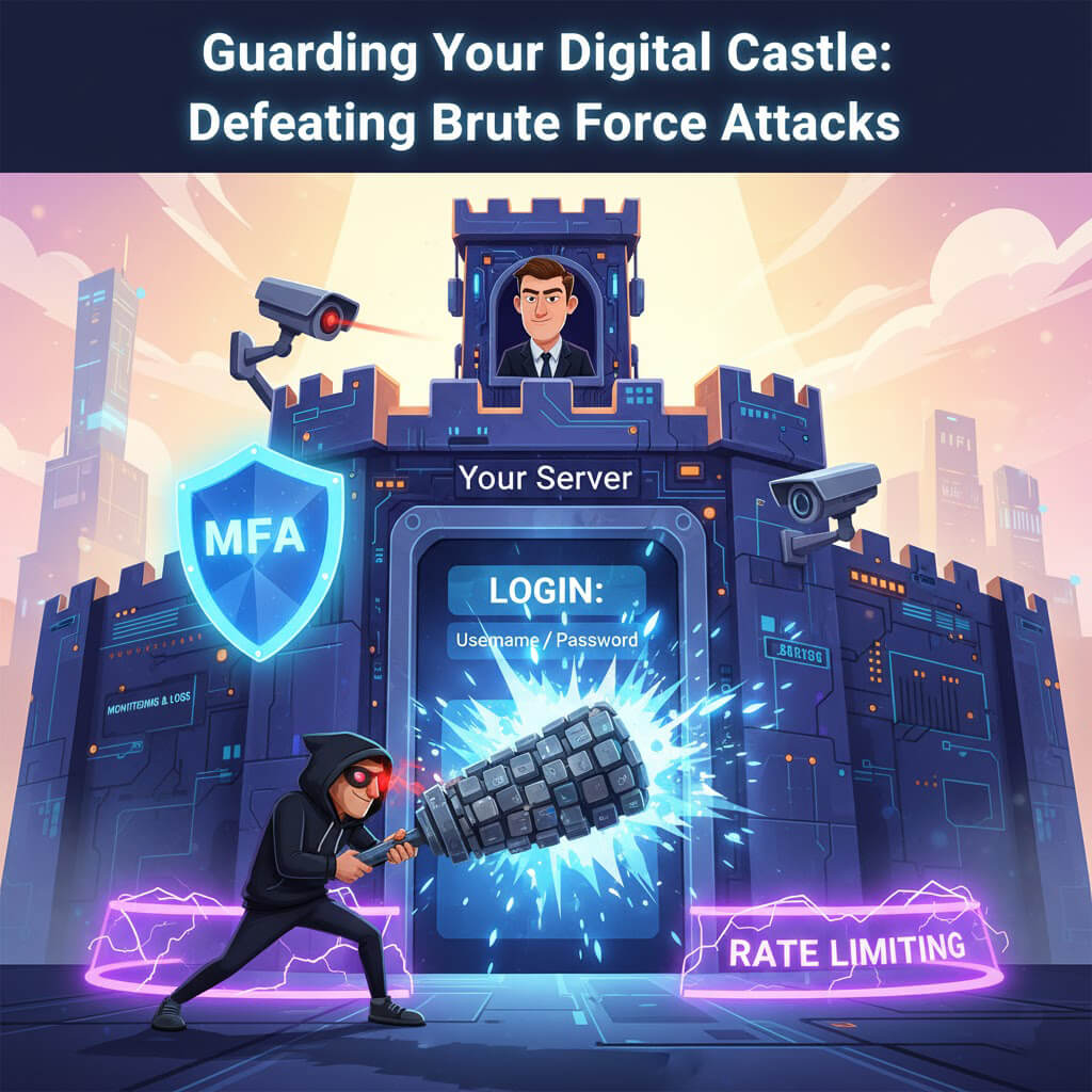 Guarding Your Digital Castle: A Guide to Defeating Brute Force Attacks